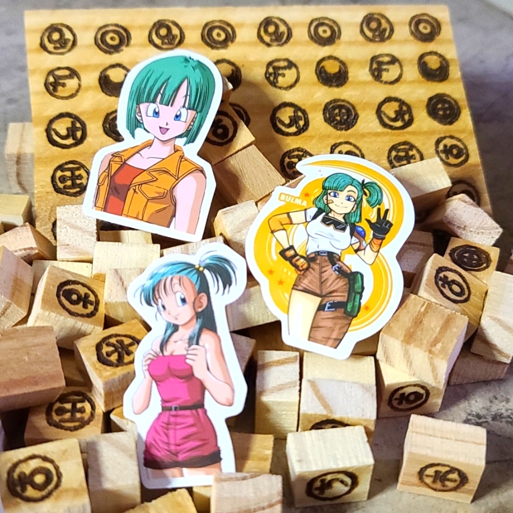 Bulma DragonBall Z Stickers